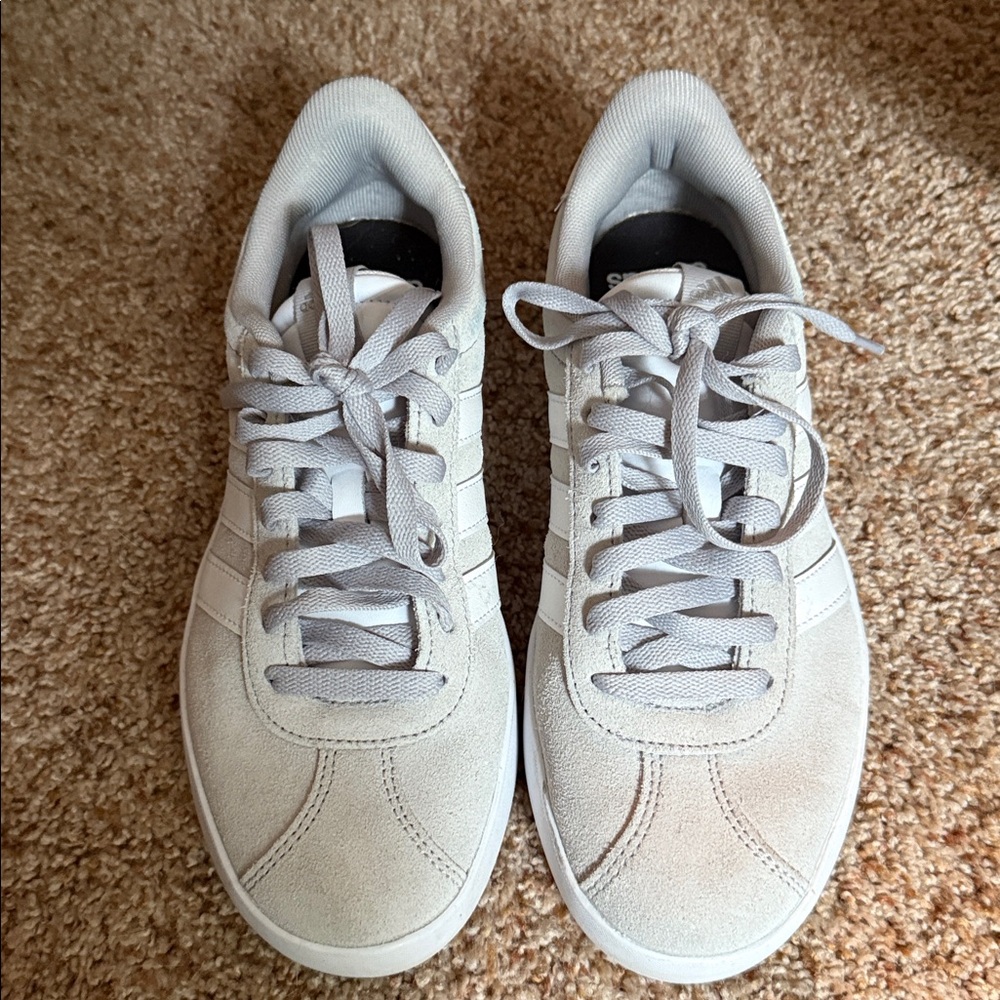 Gray Suede Sneakers adidas